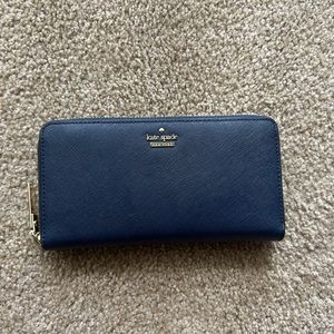 Kate Spade Navy Blue Wallet